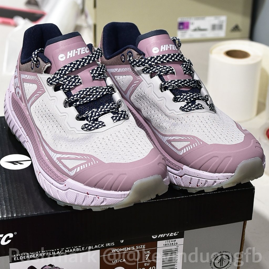 Brand  HiTec  Women Sneaker Color ElderberryLilac MarbleBlack Iris